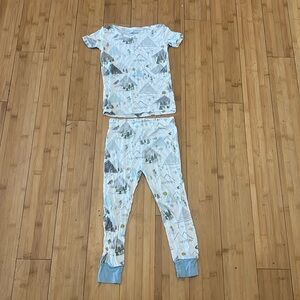 Angel dear mountain PJ set